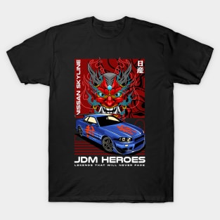 Skyline X Oni Mask T-Shirt